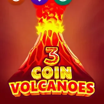 Machine à sous 3 Coin Volcanoes de 3Oaks chez Casino FDJ