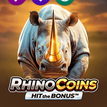 Machine à sous Rhino Coins Hit the Bonus de Playson chez Casino FDJ
