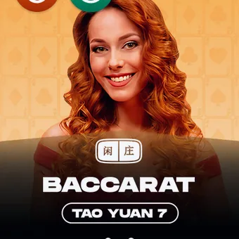 Table Tao Yuan Baccarat 7 Winfinity en direct chez Casino FDJ